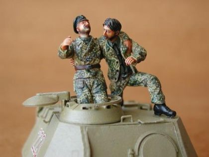 German Tank Crew - France 1944 (2 fig.)