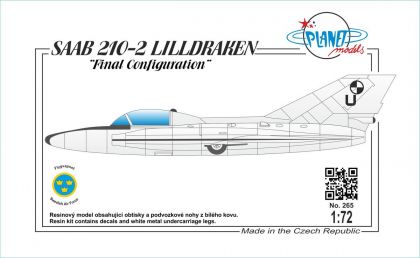 SAAB 210-II Lilldraken ‘Final Configuration’ 1/72