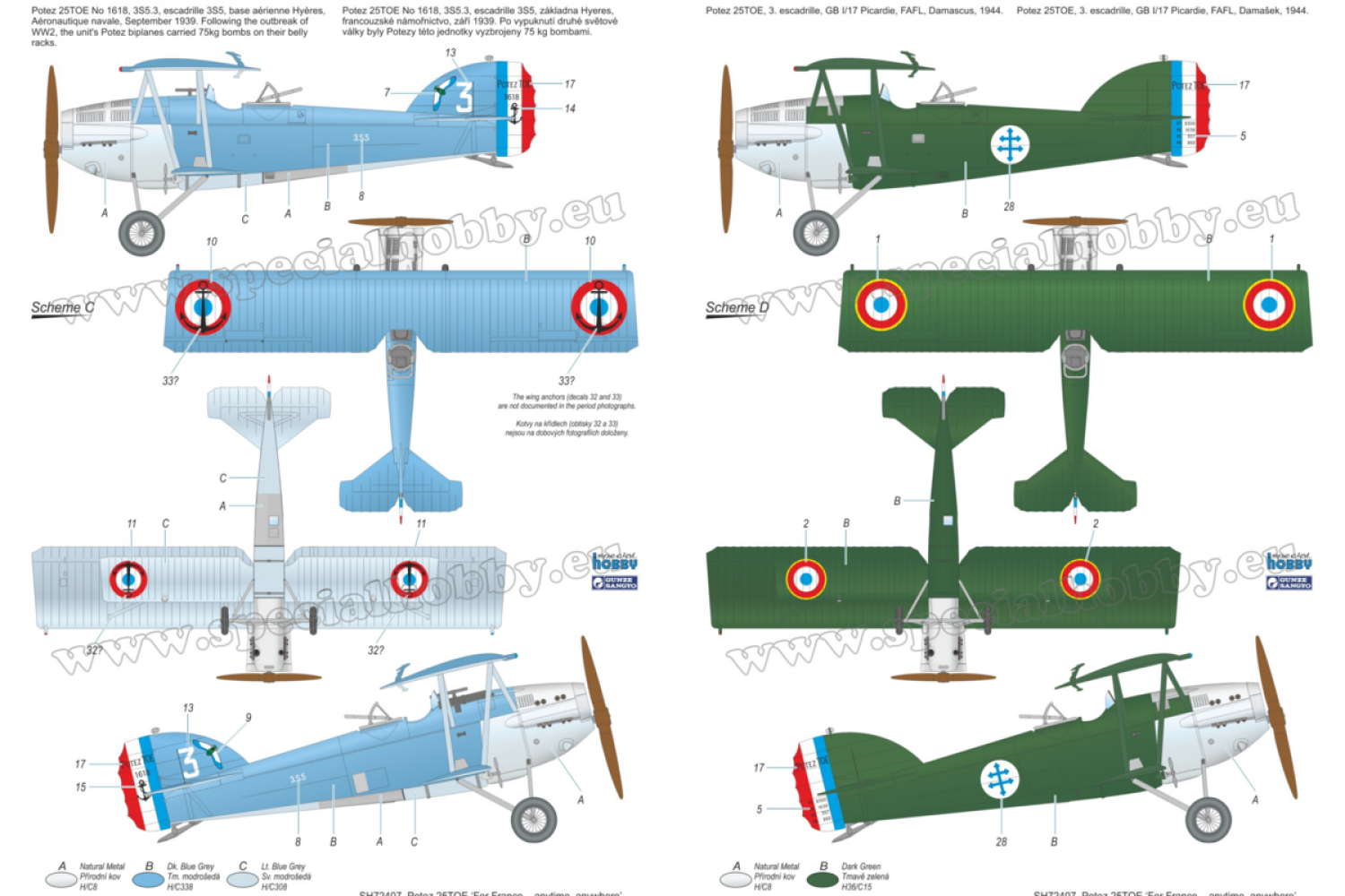 Potez 25 TOE 1/72 | Special Hobby - best for modelers