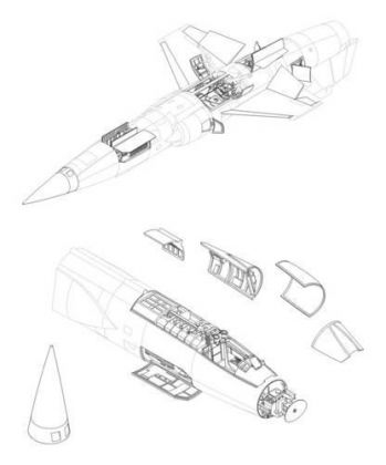 F-104S/G - detail set for HAS