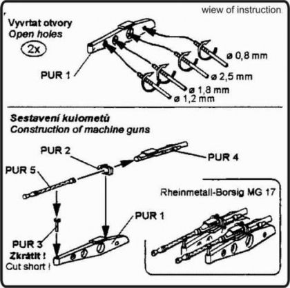 MG-17 - German machine gun of WW II
