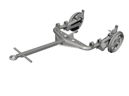 Trailer for Goliath Tracked Mine, for Tamiya kit 1/35