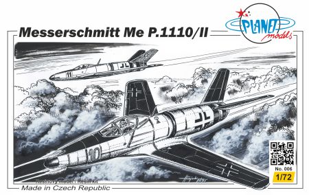 Messerschmitt Me P.1110/II 1/72 | Special Hobby - výrobce slepovacích ...