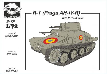 R-1 (Praga AH-4-R) WWII Tankette