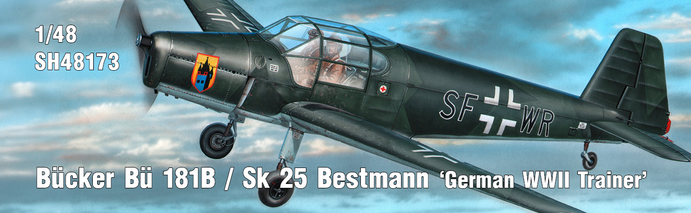 Bücker Bü 181B / Sk 25 Bestmann ‘WWII Trainer’ 1/48