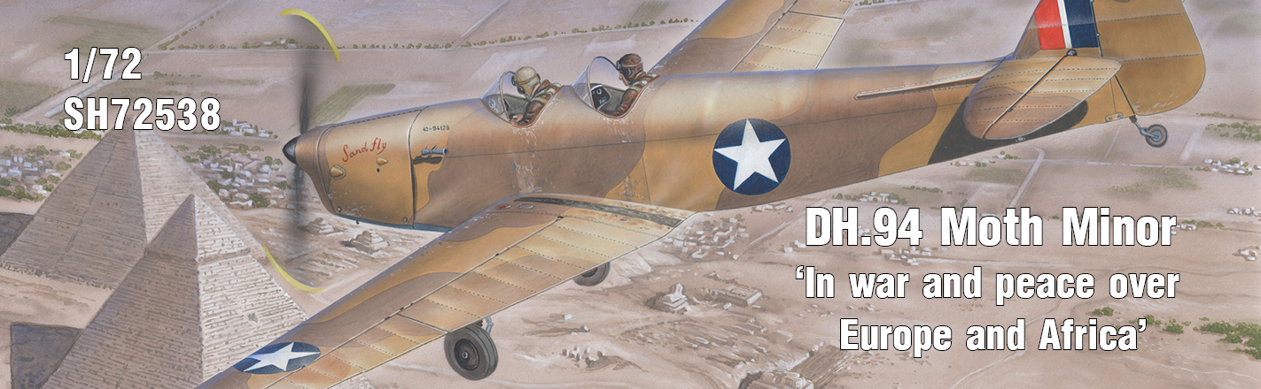 DH.94 Moth Minor ‘In war and peace over Europe and Africa’ 1/72
