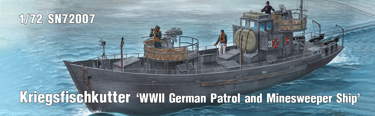 Kriegsfischkutter ‘WWII German Patrol and Minesweeper Ship’