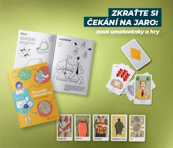 Jak si zkrátit čekání na jaro? Vyzkoušejte nové omalovánky a karetní hry