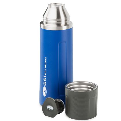 GSI Glacier Stainless Vacuum Bottle blue 1l