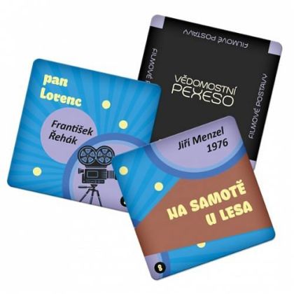 Vědomostní pexeso - filmové postavy