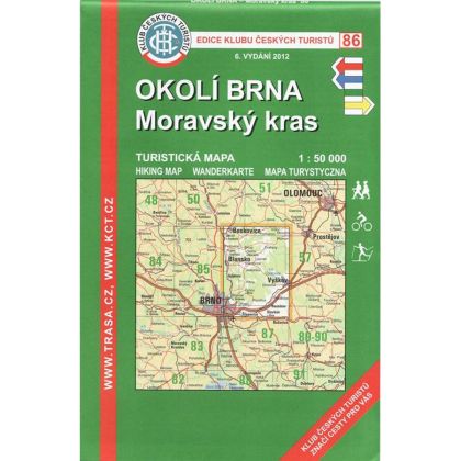 Soubor map KČT 1:50 000 88