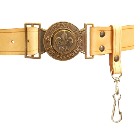 Oficiální skautský opasek kůže