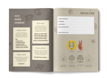 Stezka vlčat 1. stupeň