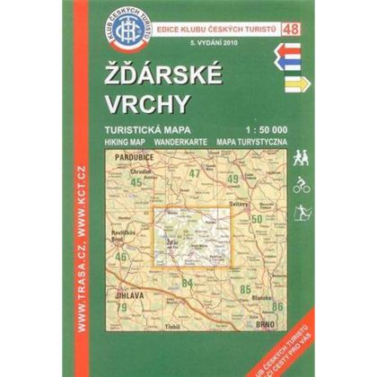 Soubor map KČT 1:50 000 48