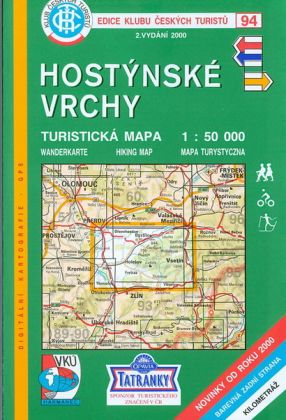 Soubor map KČT 1:50 000 94