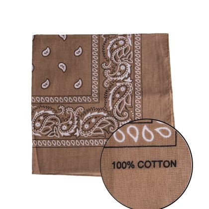 Šátek WESTERN pískový