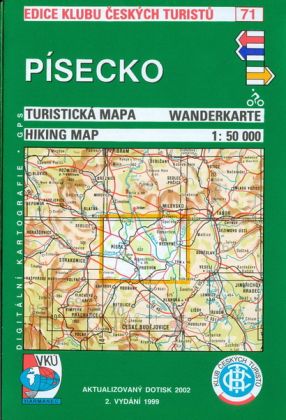 Soubor map KČT 1:50 000 71