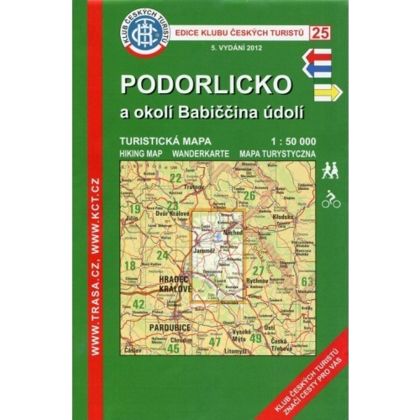 Soubor map KČT 1:50 000 25