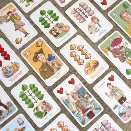 Karty skautské Prší