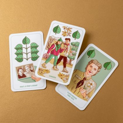 Karty skautské Prší