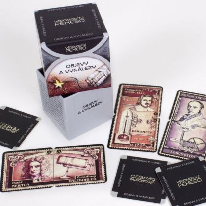 Vědomostní pexeso - objevy a vynálezy