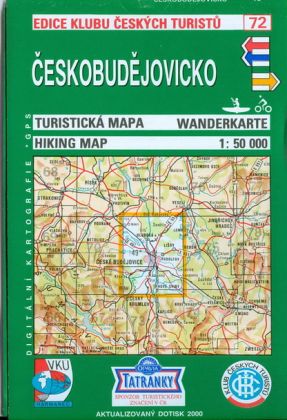 Soubor map KČT 1:50 000 72