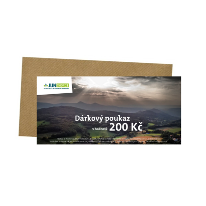 Dárkový poukaz 200 Kč
