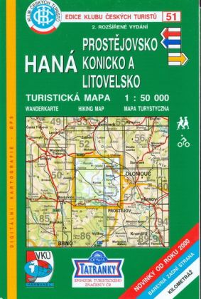 Soubor map KČT 1:50 000 51