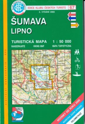 Soubor map KČT 1:50 000 67