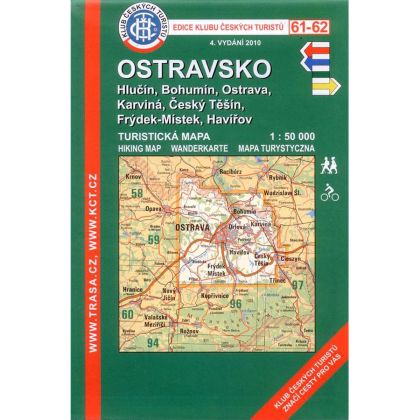 Soubor map KČT 1:50 000 61- 62