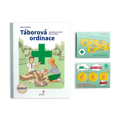 Táborová ordinace + 2x balíček náplastí
