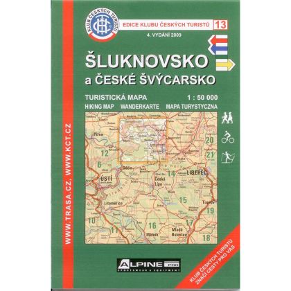 Soubor map KČT 1:50 000 13