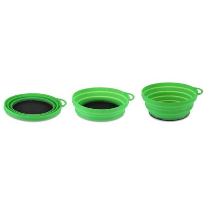 Lifeventure Ellipse Flexi Bowl green