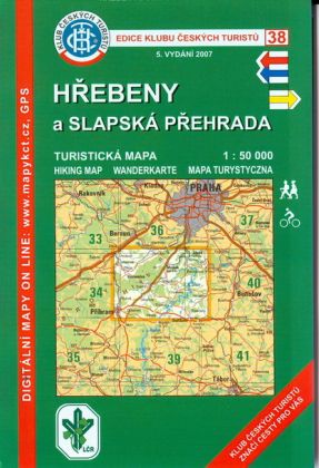 Soubor map KČT 1:50 000 38