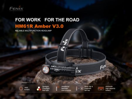 Fenix HM61R Amber V3.0