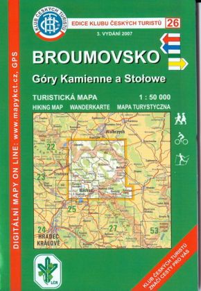 Soubor map KČT 1:50 000 26
