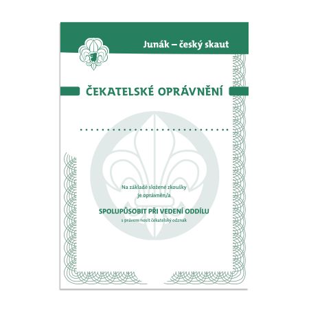 Dekret - čekatelské oprávnění