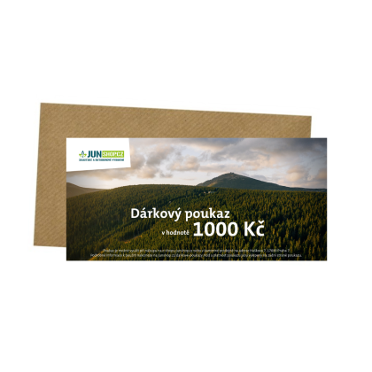 Dárkový poukaz 1000 Kč