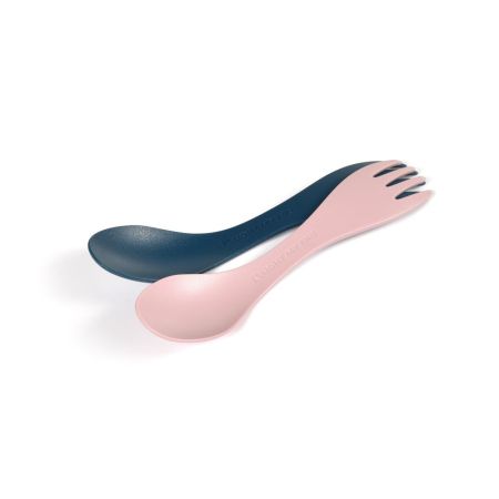 Light My Fire Spork little 2-pack - hazyblue + dustypink