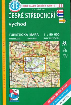 Soubor map KČT 1:50 000 11