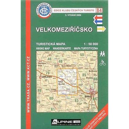 Soubor map KČT 1:50 000 84