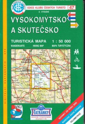 Soubor map KČT 1:50 000 47