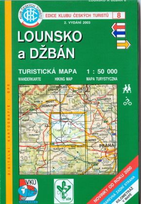 Soubor map KČT 1:50 000 08