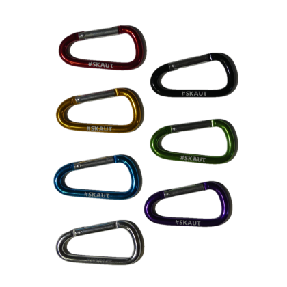 Karabinka SKAUT  stříbrná