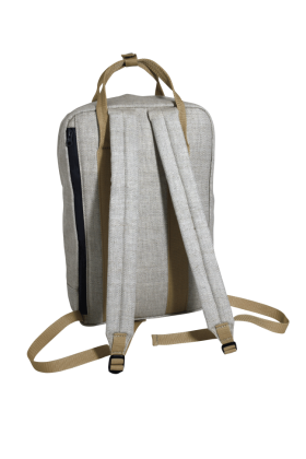 Dee Bag Lug plátěný retro urban batoh přírodní