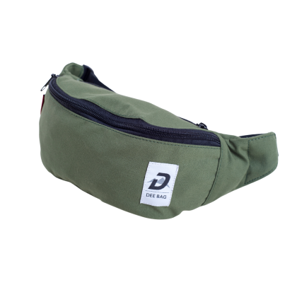 Dee Bag Ledvinka bavlněná khaki