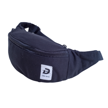 Dee Bag Ledvinka bavlněná černá