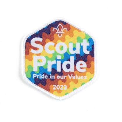 World Scout nášivka Scout Pride Event badge 2023