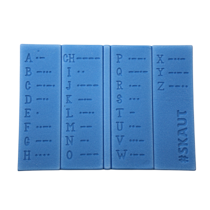 Podsedák skládací Morseovka SKAUT