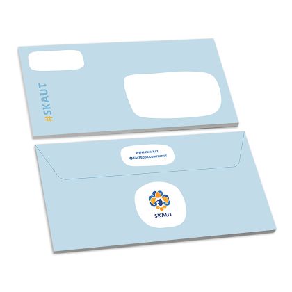 Obálka hlavičková DL 10 ks